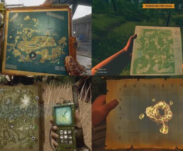 One of my favorite things is when the game map is actually part of the game world