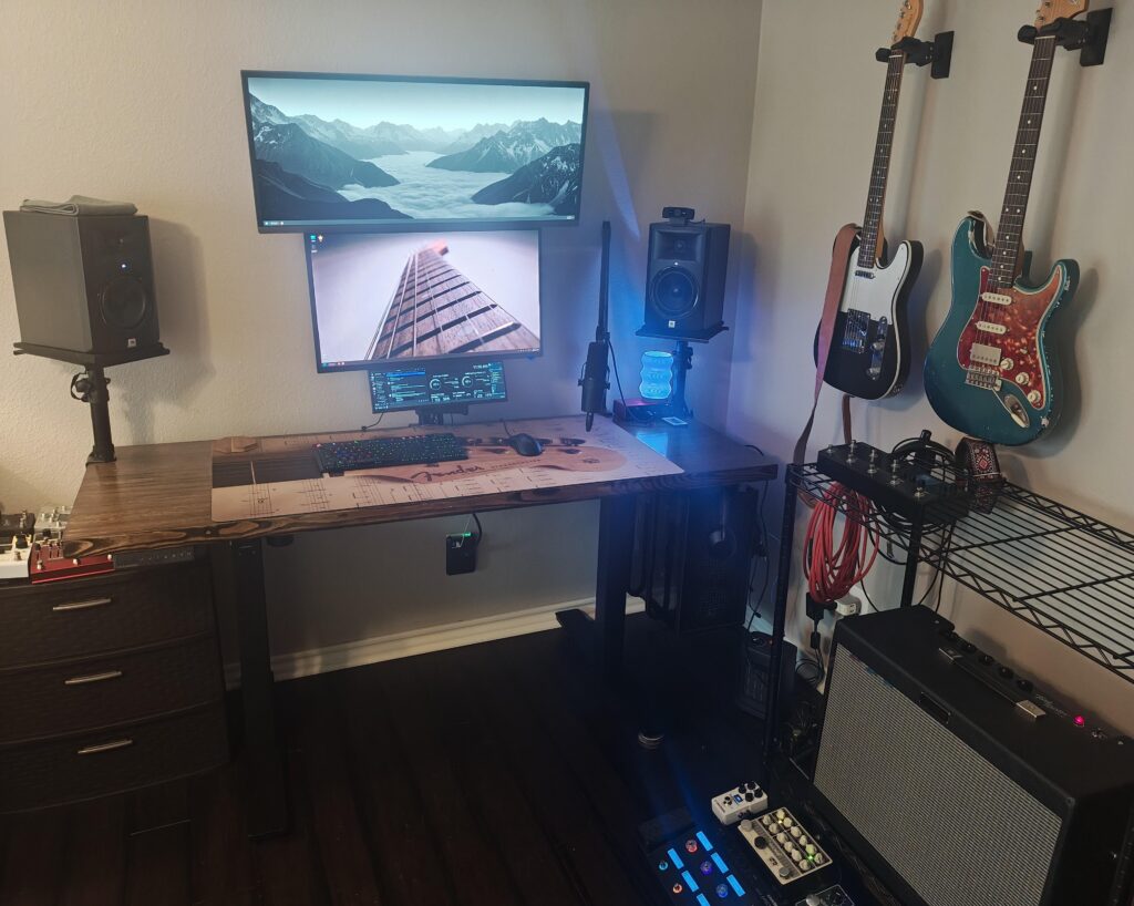 My simple music and game corner