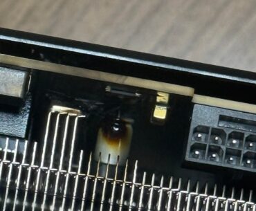4080 Super shorted out and blew a hole through itself.
