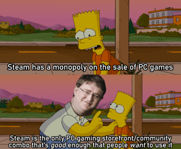 A reminder to every company who's made a storefront: we WANT Steam to have competition. Y'all just keep making CRAPPY competitors.