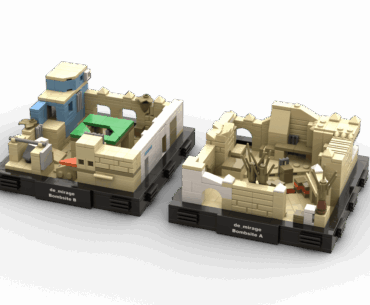 I've continued my CS themed Lego MOC collection with Mirage sites. Let me know what do you think
