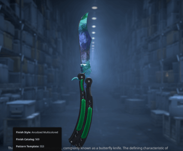 Gamma Doppler Butterfly Knife
