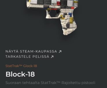0.00012 float Stattrak fn Block-18