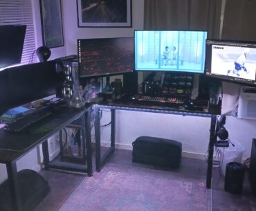 Been upgrading my work and play space...