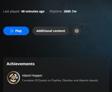 Probably the only Assassin's Creed game that I got all the achievements for, I love AC Odyssey.