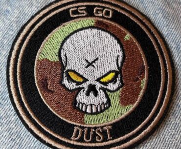 Counter Strike Dust Embroidery Patch