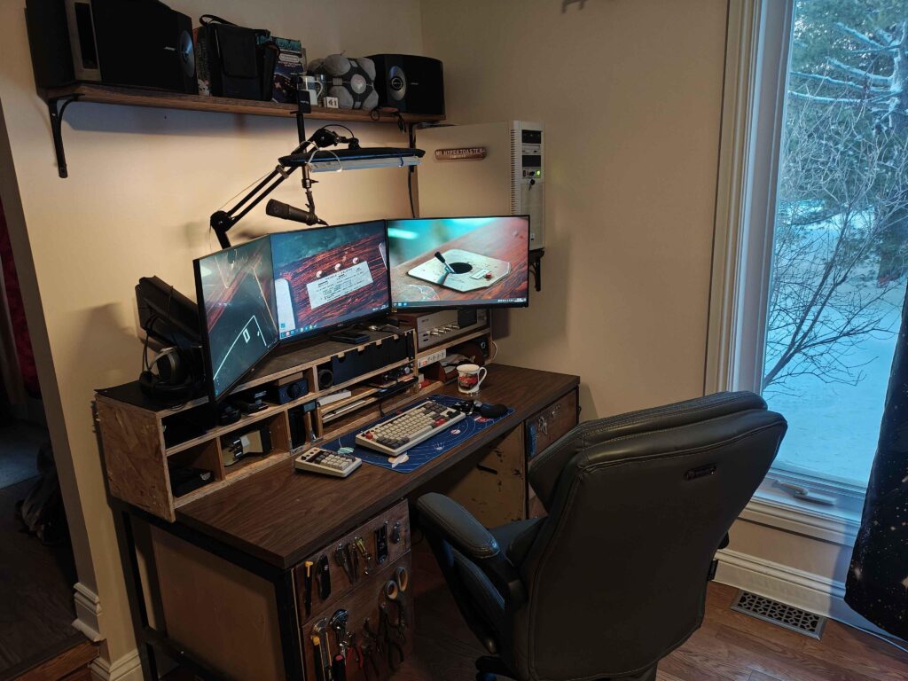 My retro battlestation