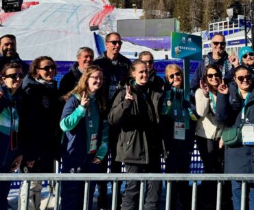 Utah officials prepping for 2034 Olympics were among the visitors to the Milano Cortina Games