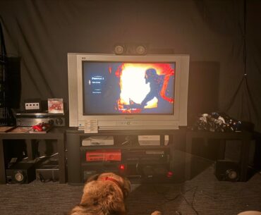 Little different than most posts here, my 6th and 7th gen console gaming battlestation, complete with 5.1 surround sound and an hd-crt