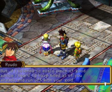 Grandia II Ryudo’s Dialogues Never Miss the Mark!