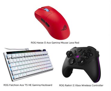 ROG announces three gaming mice, pads, and keyboards co-developed with professional gamers!