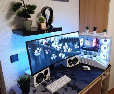 Cherry blossom themed setup🌸