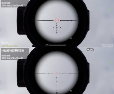 Sniper Reticle Needs to be Reworked!! ("one breath" for example below)