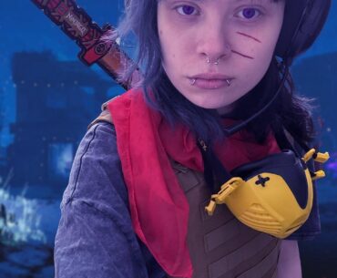 My cosplay of Cold War Samantha Maxis :3