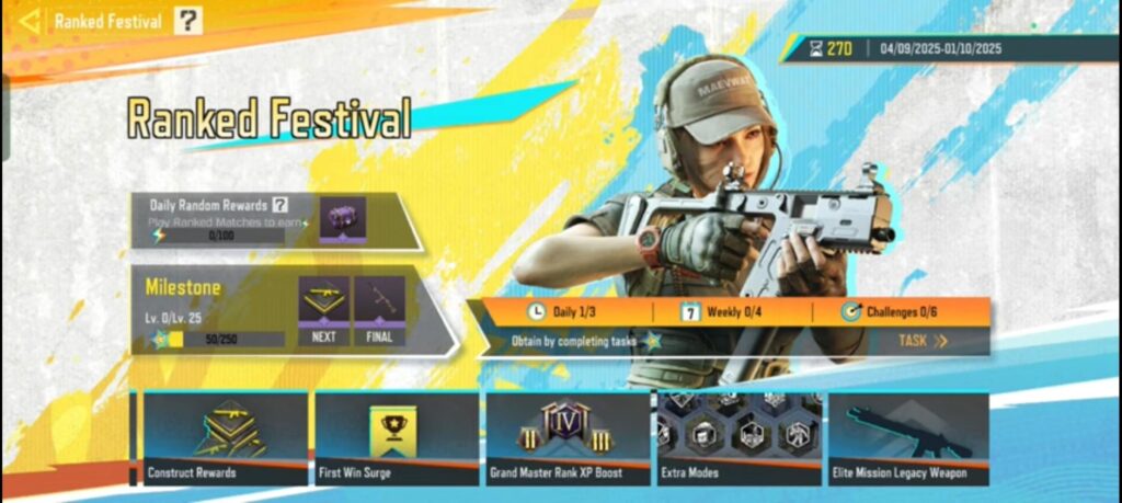 This was the best event of 2025, getting free legendary medal just by playing.who grab the opportunity & and miss it ?