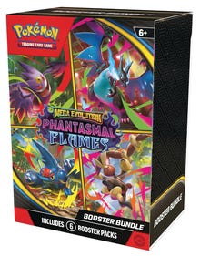 Pokémon Phantasmal Flames Booster Bundle - ME02: Phantasmal Flames (PFL)