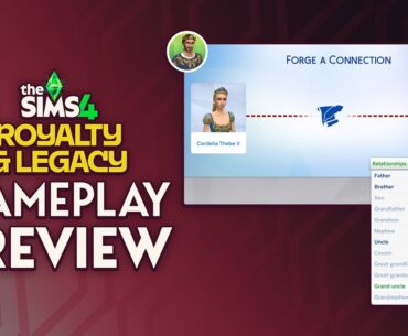 Sims Creators Give Exclusive Look Into The Sims 4 Royalty & Legacy Gameplay