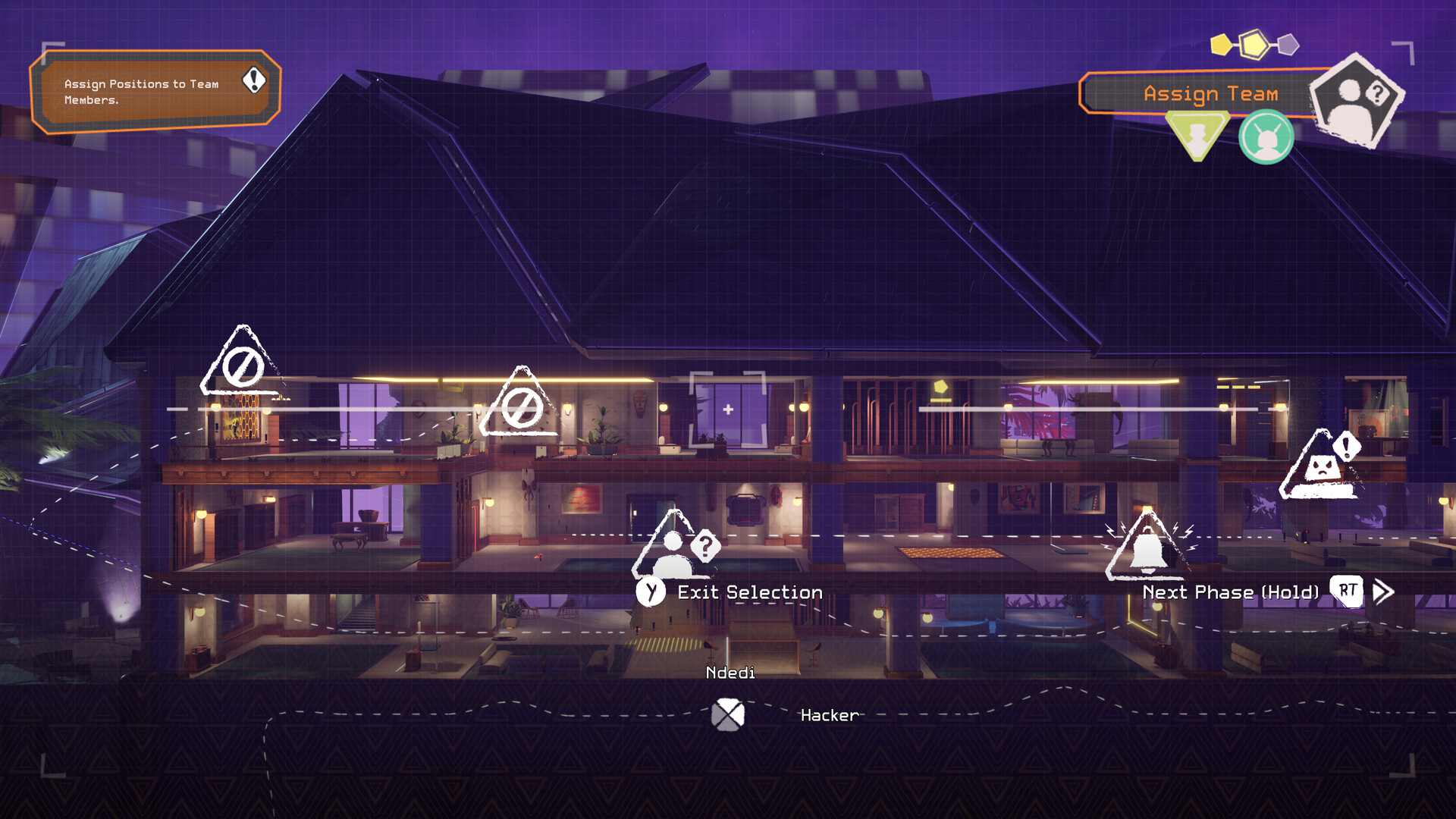 A screenshot from the video game Relooted.