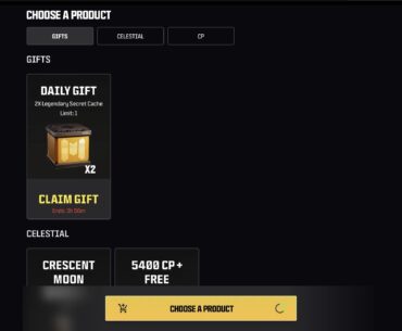 Don’t forget to claim today’s FREE REWARDS