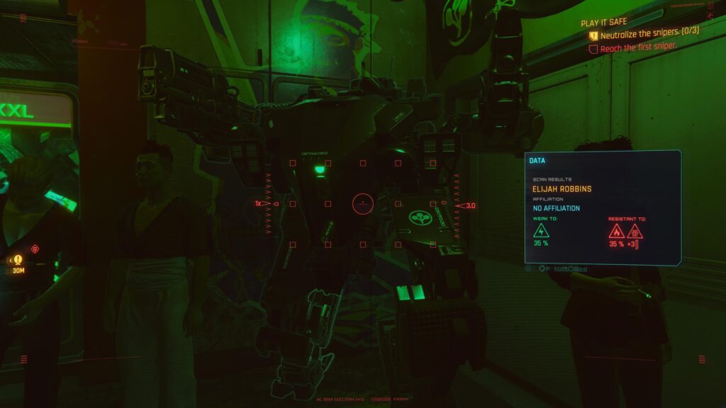 Looks like Arasaka is naming their mechs too