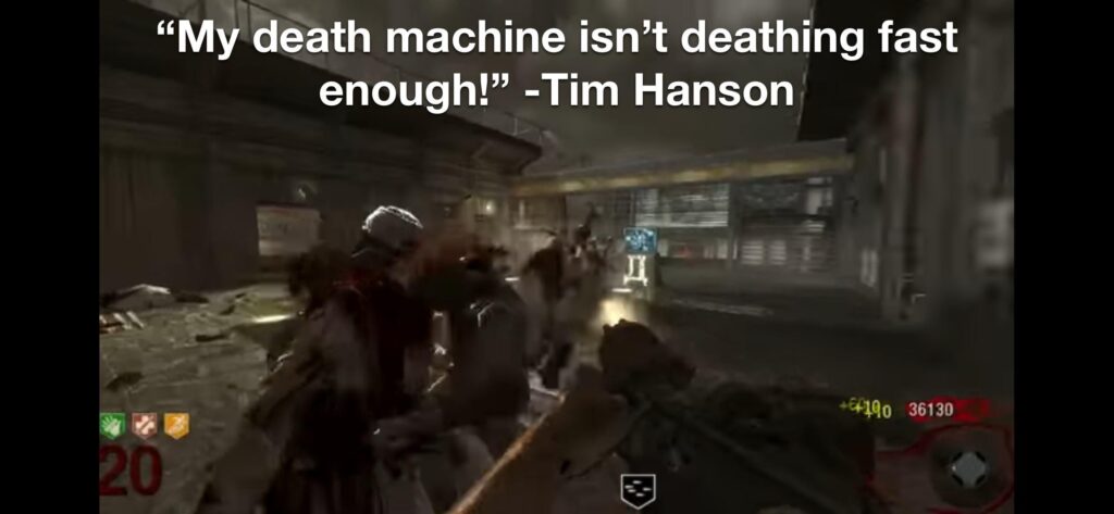 What’s the scariest feeling/experince in all of Zombies?