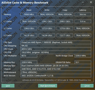 7800x3d overclock
