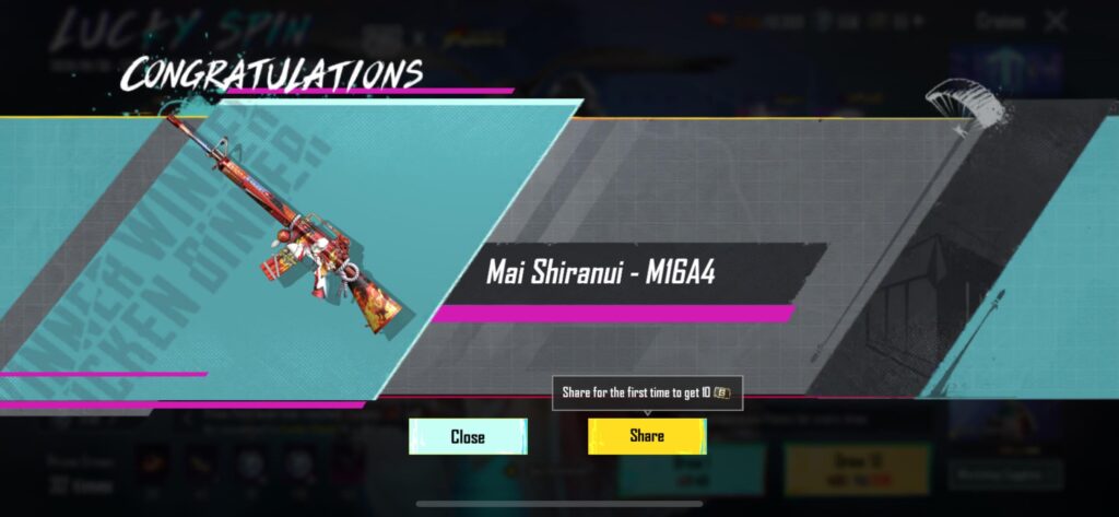 ANOTHER 10UC LUCKY SPIN!