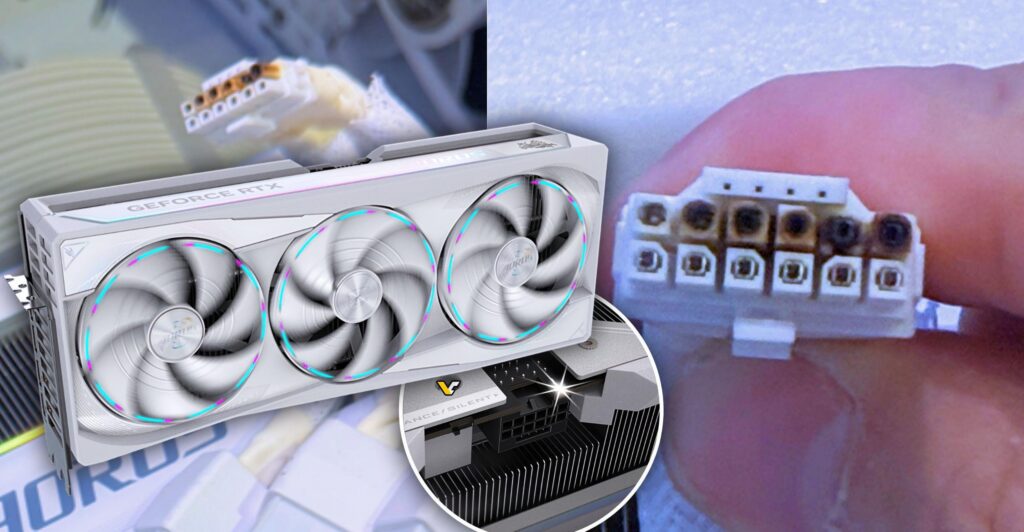GeForce RTX 5090 user caps power at 500W, still sees burned 12V-2x6 adapter