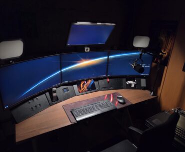 Low budget DIY sub monitor dead space cover