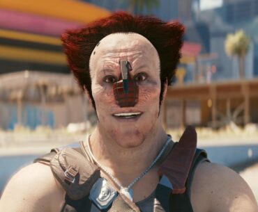 He did have a nose