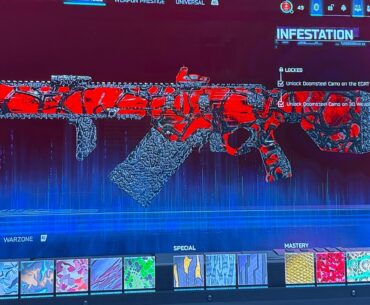 Why can’t I unlock infestation on the new EGRT-17?