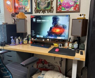 Thrilled with my new desk