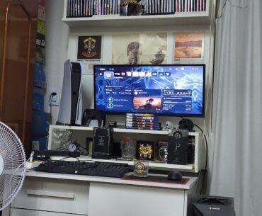 Setup inicial (já foi bem pior)