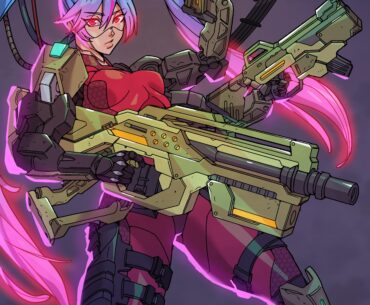 Hi! here's a cyberpunk character pic that i have draw. Hope you guys like it! Thanks!!:D