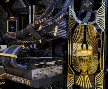 Project -Phoenix- an ART DECO themed PC I made with a few special touches