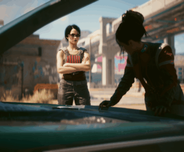 Five years after release, I present the first ever image of V meeting Panam that isn't just a tasteless screenshot of her ass.