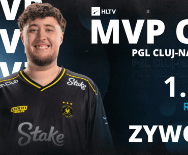 ZywOo is the MVP of PGL Cluj-Napoca and becomes the first player to win 30 MVP Medals