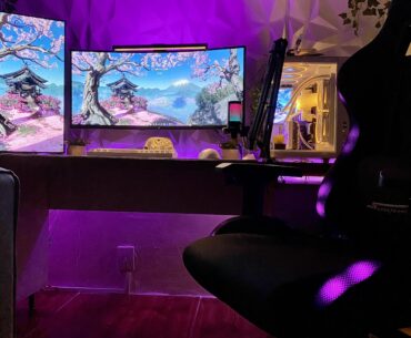 Enjoying my hard-earned setup 😍🥹