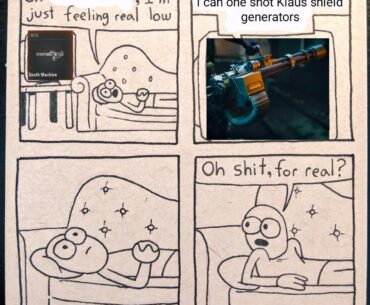 It even works if he's behind a horde of zombies
