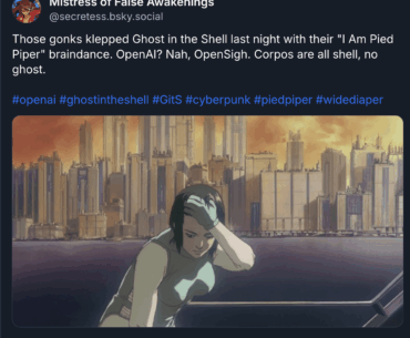 "Corpos are all shell, no ghost"