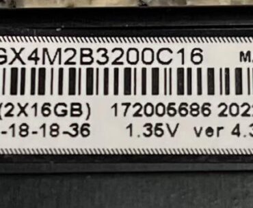 Is this actually B-die? or a bad one/something else?