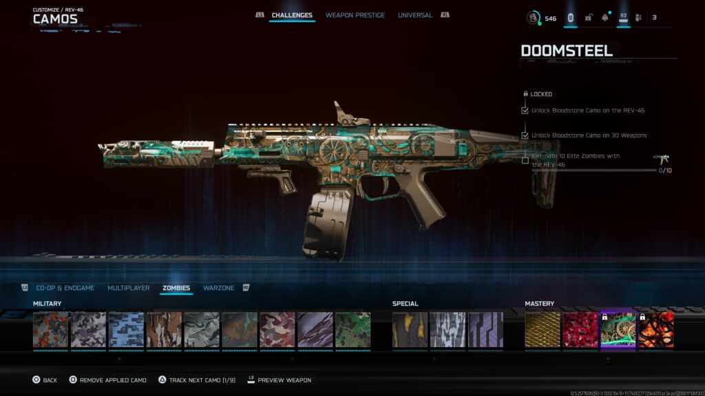 Is Doomsteel not tracking again?