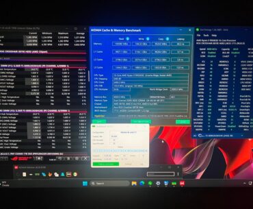 9950X3D+DDR5 8000 CL34 10 cycles Testmem5 Absolut