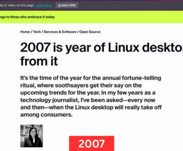 God forbid every year is the year of linux