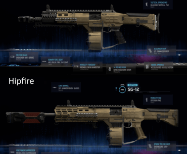 SG-12 Shotgun builds for Hipfire and Headshots