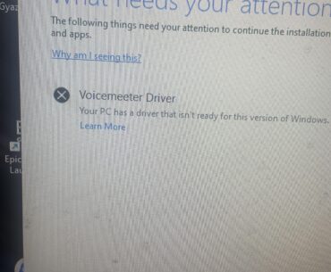 Can’t get rid of voicemeeter and everywhere I go my post gets removed