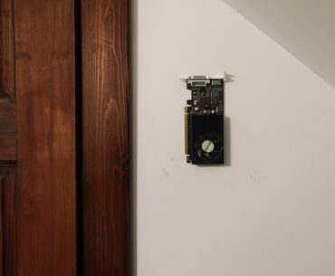 Hanging computers on a wall, but budget.