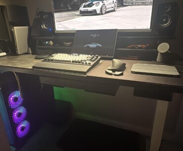 Finally got around to cable management