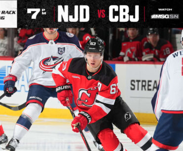Devils Face Jackets in Penultimate Game Before Break | PREVIEW