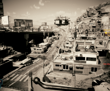 Idk how but my game turned into noir 2077